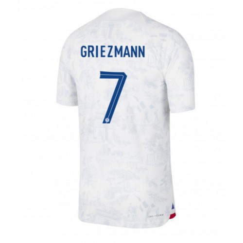 France Antoine Griezmann #7 Replica Away Stadium Shirt World Cup 2022 Short Sleeve